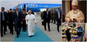 Papież Leon XIV na wizycie w Turcji, kard. Grzegorz Rys i przygotowania do tegorocznego Opłatka Maltańskiego w Trójmieście (fot. Vatican Media/Wikimedia Commons/Opłatek Maltański - Christmas Charity Event of Order of Malta Poland)