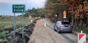 Ulica Małkowskiego na gdyńskim Wiczlinie, tuż przy granicy z Bojanem (fot. Radio Gdańsk/Marcin Lange)