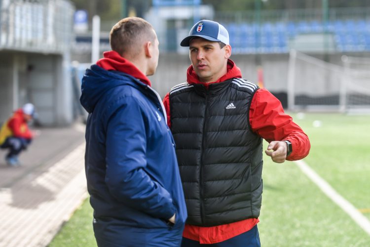 Krystian Ryczkowski jeszcze w barwach Gedanii. (fot. Maciej Czarniak / Trojmiasto.pl / KFP
0