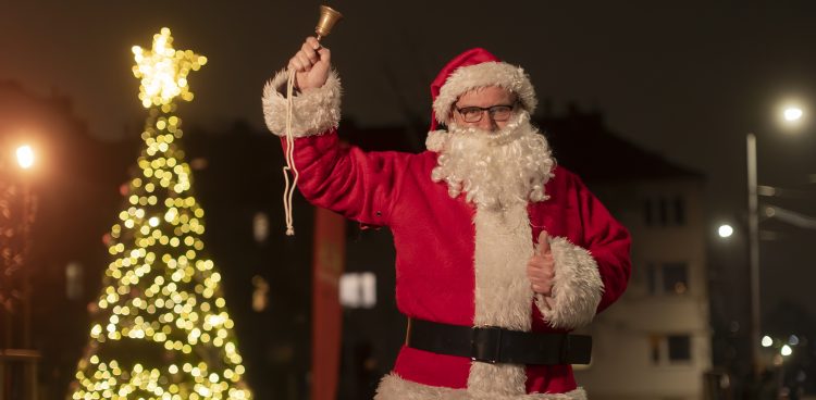 Uroczyste odpalenie światełek na choince w Gdańsku Nowym Porcie.
06.12.2024 (fot. KFP/Krzysztof Mystkowski)