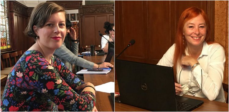 Aleksandra Karnicka i Marzena Gmińska (fot. Rada Miejska w Słupsku)