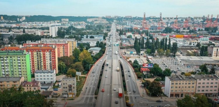 Wstrzymano prace na Estakadzie Kwiatkowskiego (fot. Marcin Mielewski/Zarząd Dróg i Zieleni w Gdyni)