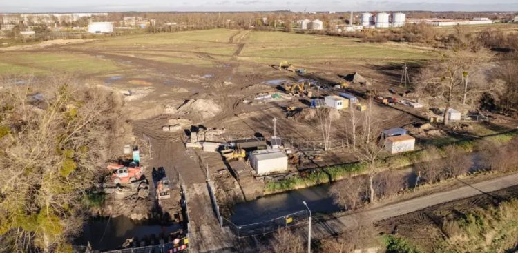 Teren, na którym powstanie elektrownia (fot. mat. pras.)