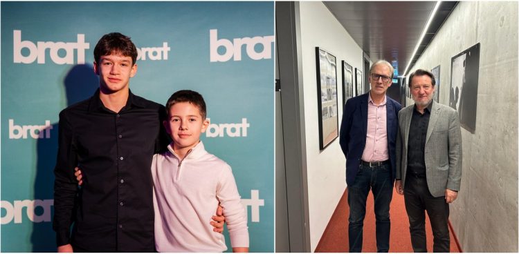 Filip Wiłkomirski, Tytus Szymczuk, Tomasz Żółtowski, Robert Więckiewicz (fot. Karol Stańczak, Radio Gdańsk/Michał Broniewicz)