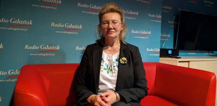 Bòżena Ùgowskô, prezes Zrzeszenia Kaszubsko-Pomorskiego (fot. Radio Gdańsk/Tatiana Slowi)