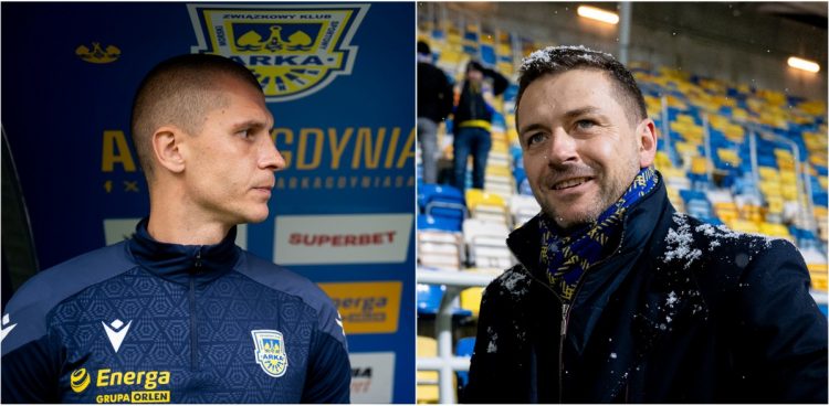 Dawid Szwagra, Wojciech Pertkiewicz (fot. KFP/Trojmiasto.pl/Mateusz Słodkowski)