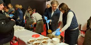 Gdańska wigilia dla potrzebujących (fot. Radio Gdańsk/Sebastian Kwiatkowski)