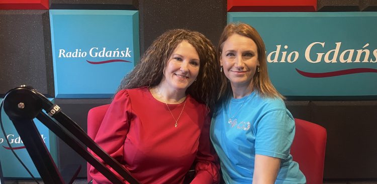 Patrycja Czawłytko i Agnieszka Pudelska-Leśniewska (fot. Radio Gdańsk/Joanna Merecka-Łotysz)