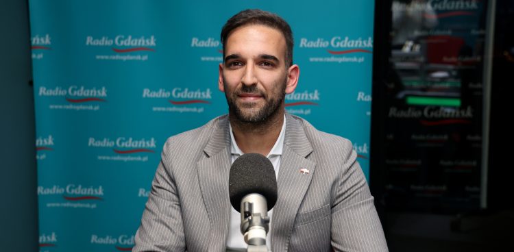 Jakub Stanosz (fot. Radio Gdańsk/Martyna Krawcewicz)