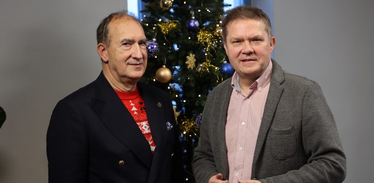 Jarosław Konarzewski i Sławomir Siezieniewski (fot. Radio Gdańsk/Michał Rudnicki)