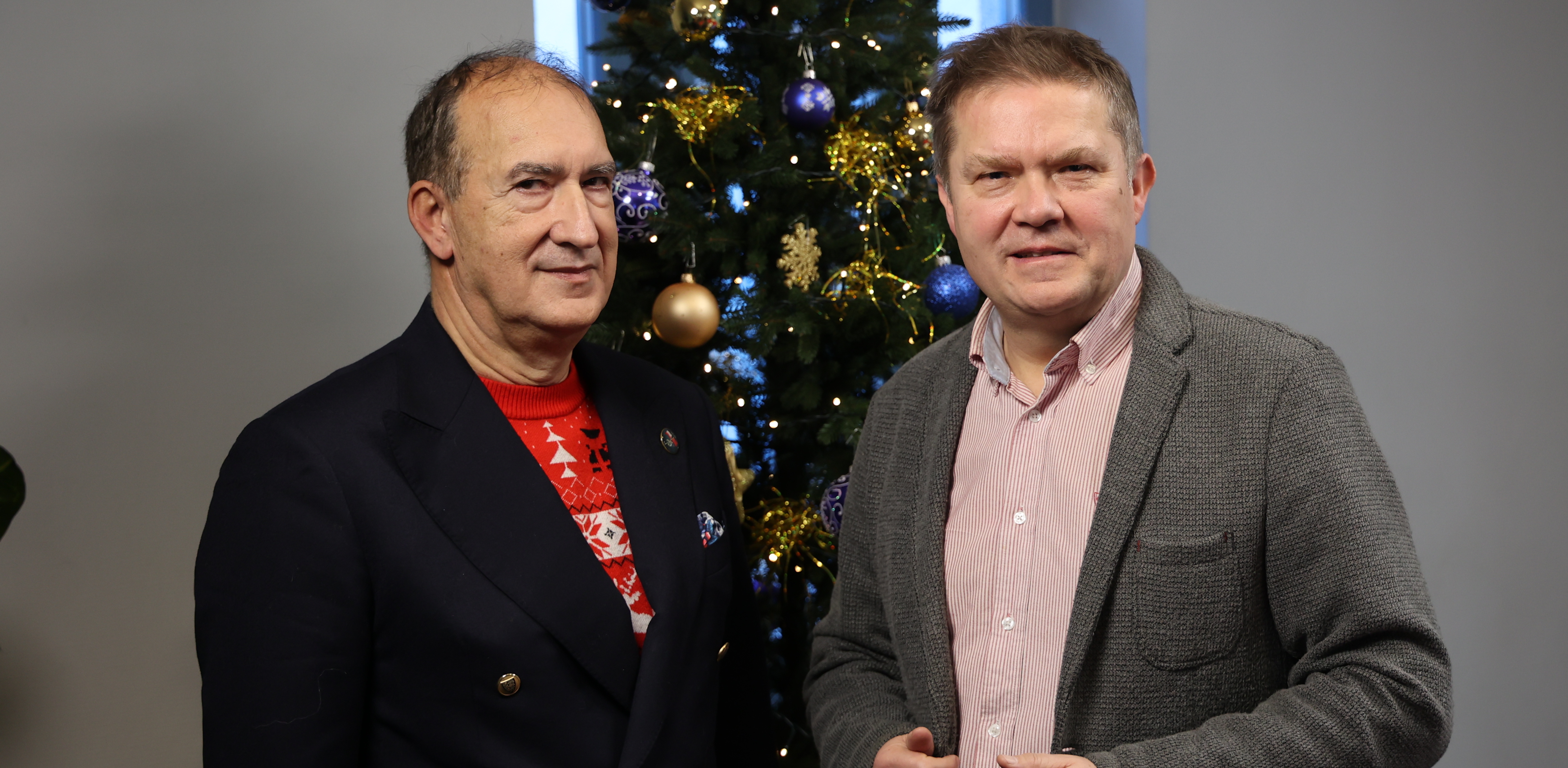 Jarosław Konarzewski i Sławomir Siezieniewski (fot. Radio Gdańsk/Michał Rudnicki)