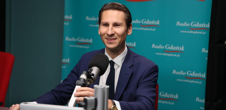 Kacper Płażyński (fot. Radio Gdańsk/Adrian Kasprzycki)