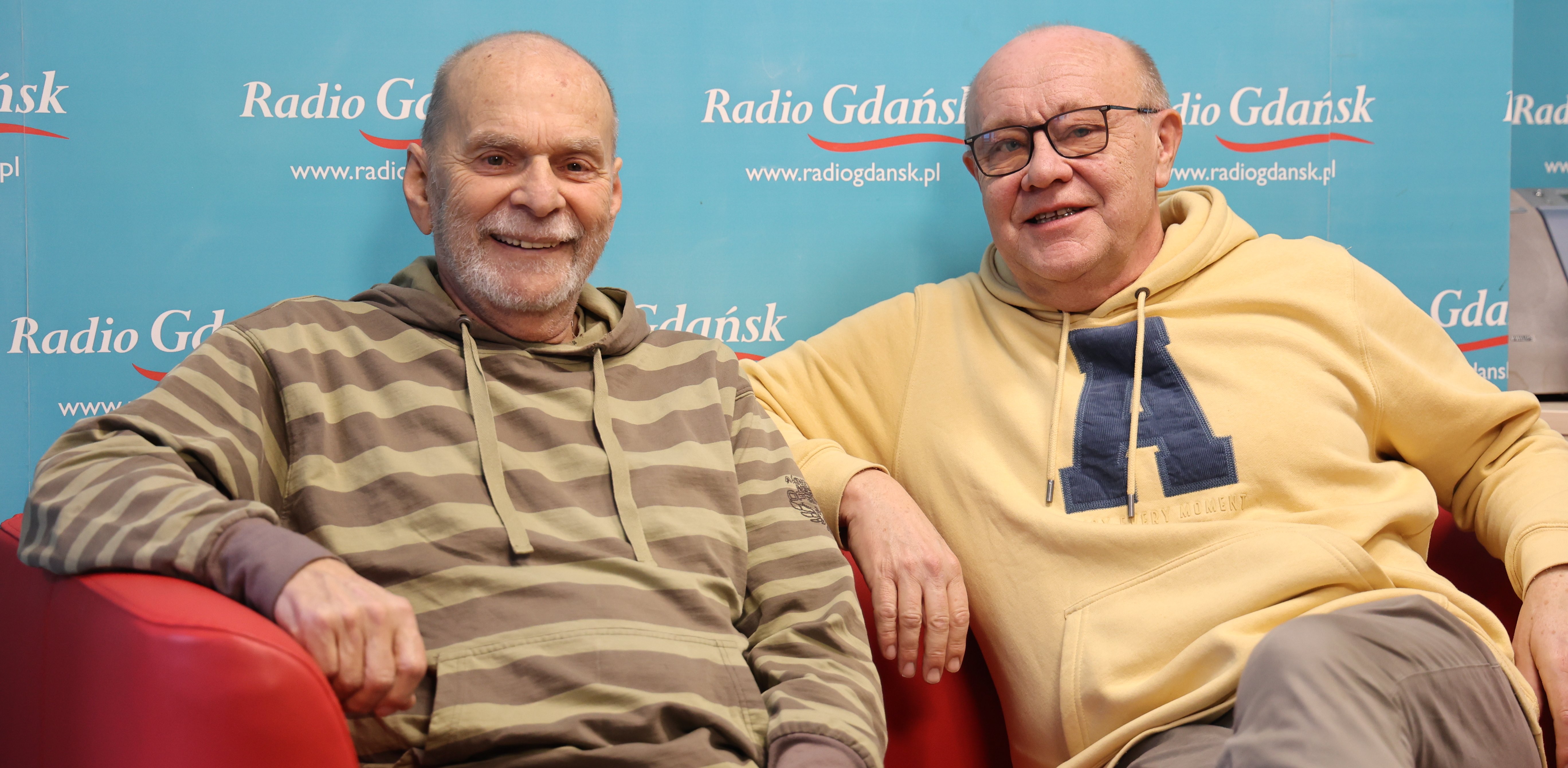 Konrad Szachnowski i Włodek Raszkiewicz (fot. Radio Gdańsk/Adrian Kasprzycki)
