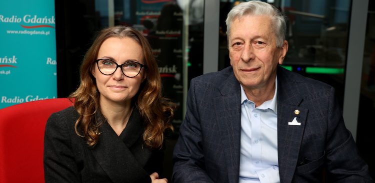 Magdalena Wójtowicz i Marek Krzykowski (fot. Radio Gdańsk/Martyna Krawcewicz)