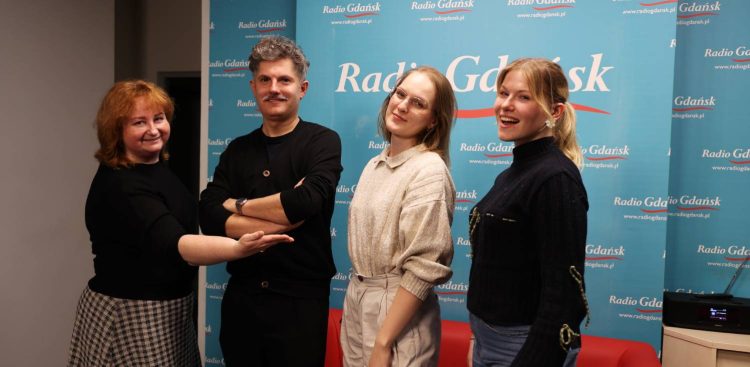 Marzena Bakowska, Piotr Kosewski, Zuzanna Pałaszewska, Anna Maria Wrona (fot. Radio Gdańsk/Piotr Puchalski)