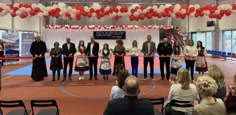 Otwarcie hali Olimpia w Szemudzie (fot. gmina Szemud)
