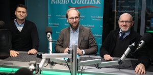 Paweł Petkowski, Jarosław Zawada i Jaroslaw Kempa (fot. Radio Gdańsk/Adrian Kasprzycki)