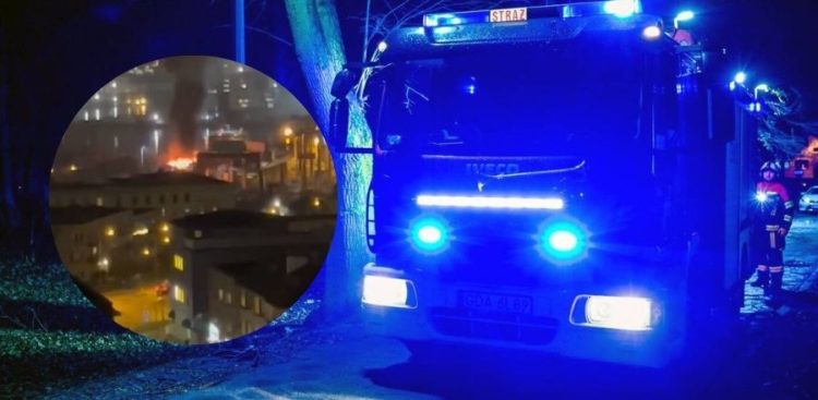 Zdjęcie ilustracyjne (fot. Radio Gdańsk/Grzegorz Armatowski) / W ramce kadr z filmu zamieszczonego na profilu facebookowym Gdynia 112