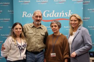 Tatiana Slowi, Marek Richter, Iwona Borawska i Beata Gwoździewicz (fot. Radio Gdańsk/Adrian Kasprzycki)