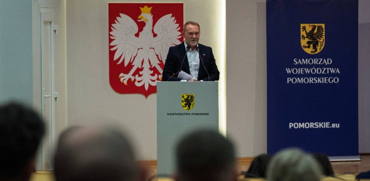 Warsztaty poświęcone zasadom współpracy przy projektach energetycznych w Urzędzie Marszałkowskim Województwa Pomorskiego, 02.12.2025 r. (fot. PEJ)