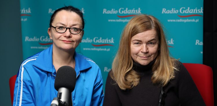 Wioletta Kakowska-Mehring i Jadwiga Sztelwander-Zięba (fot. Radio Gdańsk/Adrian Kasprzycki)