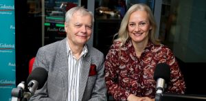 Zbigniew Markowski i Joanna Ryngwelska (fot. Radio Gdańsk/Martyna Krawcewicz)