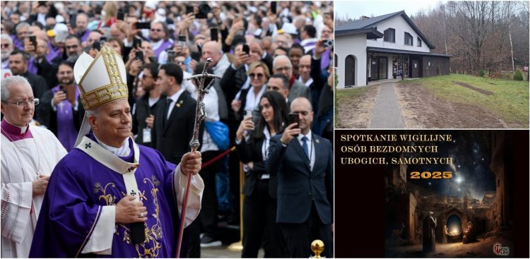 Papież w Lianie, Monaster Najświętszej Dziewicy na Pustyni
i zaproszenie na wigilię u gdańskich kapucynów (Vatican Media / https://www.bethleem.org / gdansk.kapucyni.pl)