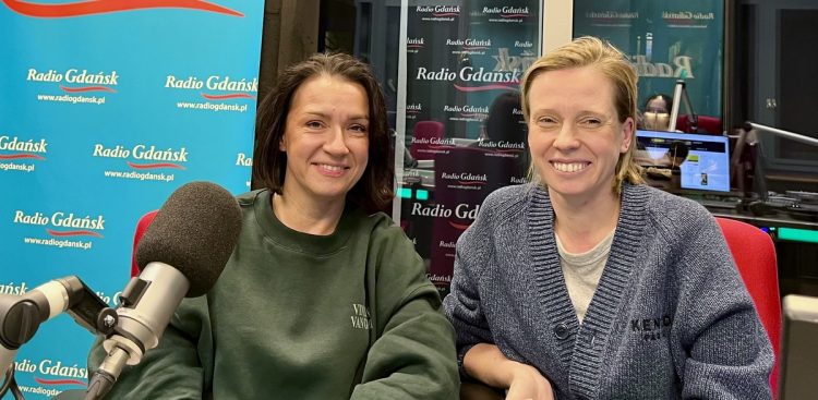 Marta Korga-Bistram i Anna Zalewska-Andruszkiewicz (fot. Radio Gdańsk/Agata Olszewska)