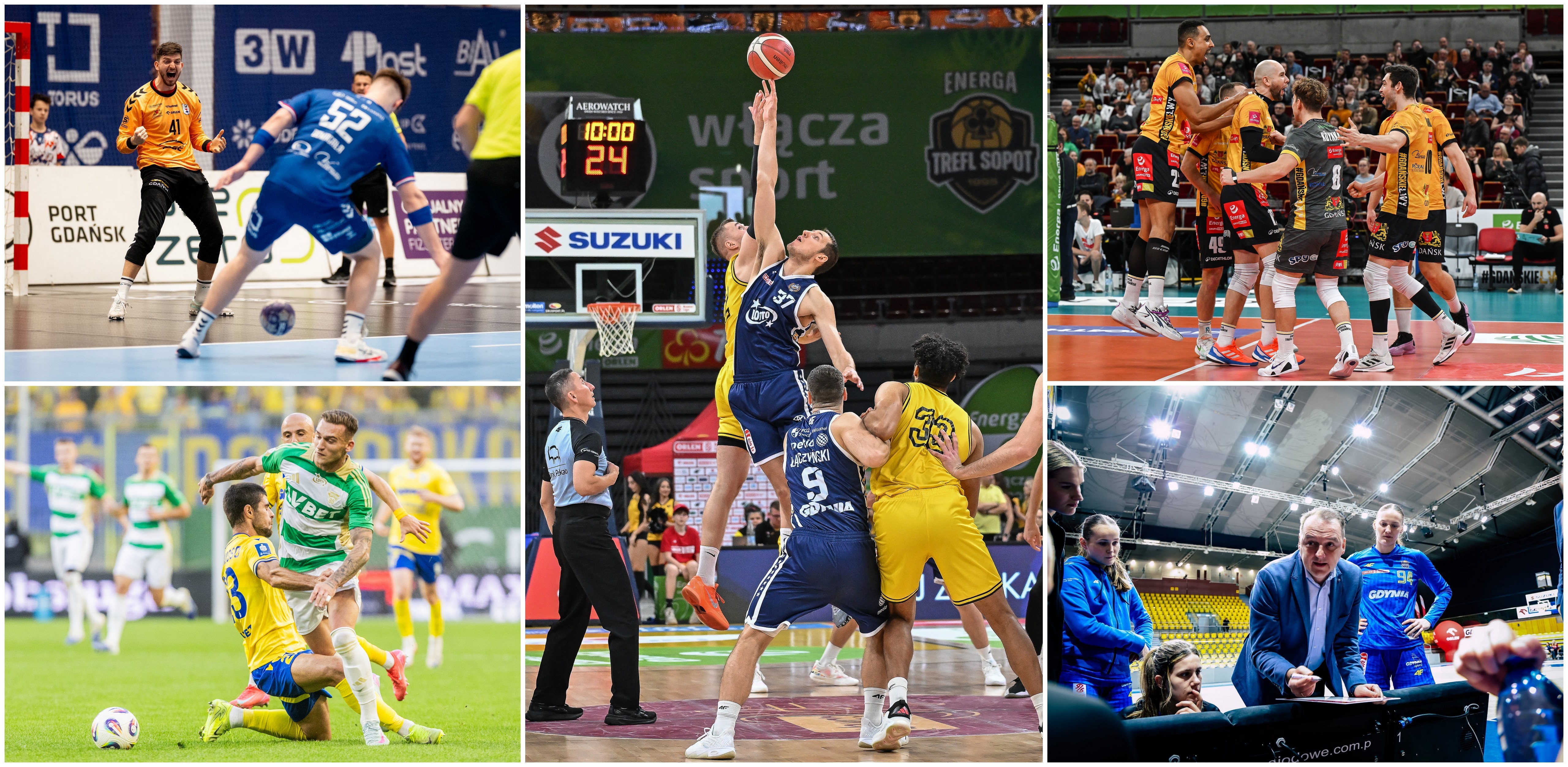 (fot. KFP/Jerzy Bartkowski/Krzysztof Mystkowski, PGE Wybrzeże Gdańsk, VBW Gdynia)