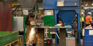 Produkcja dodatkowych konstrukcji stalowych dla fundamentów Baltica 2 (fot. mat. pras.)