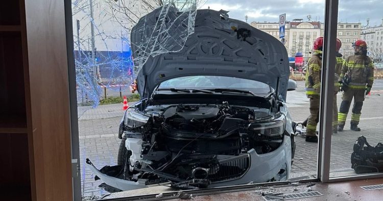 Miejsce zdarzenia (fot. KM PSP w Gdyni)