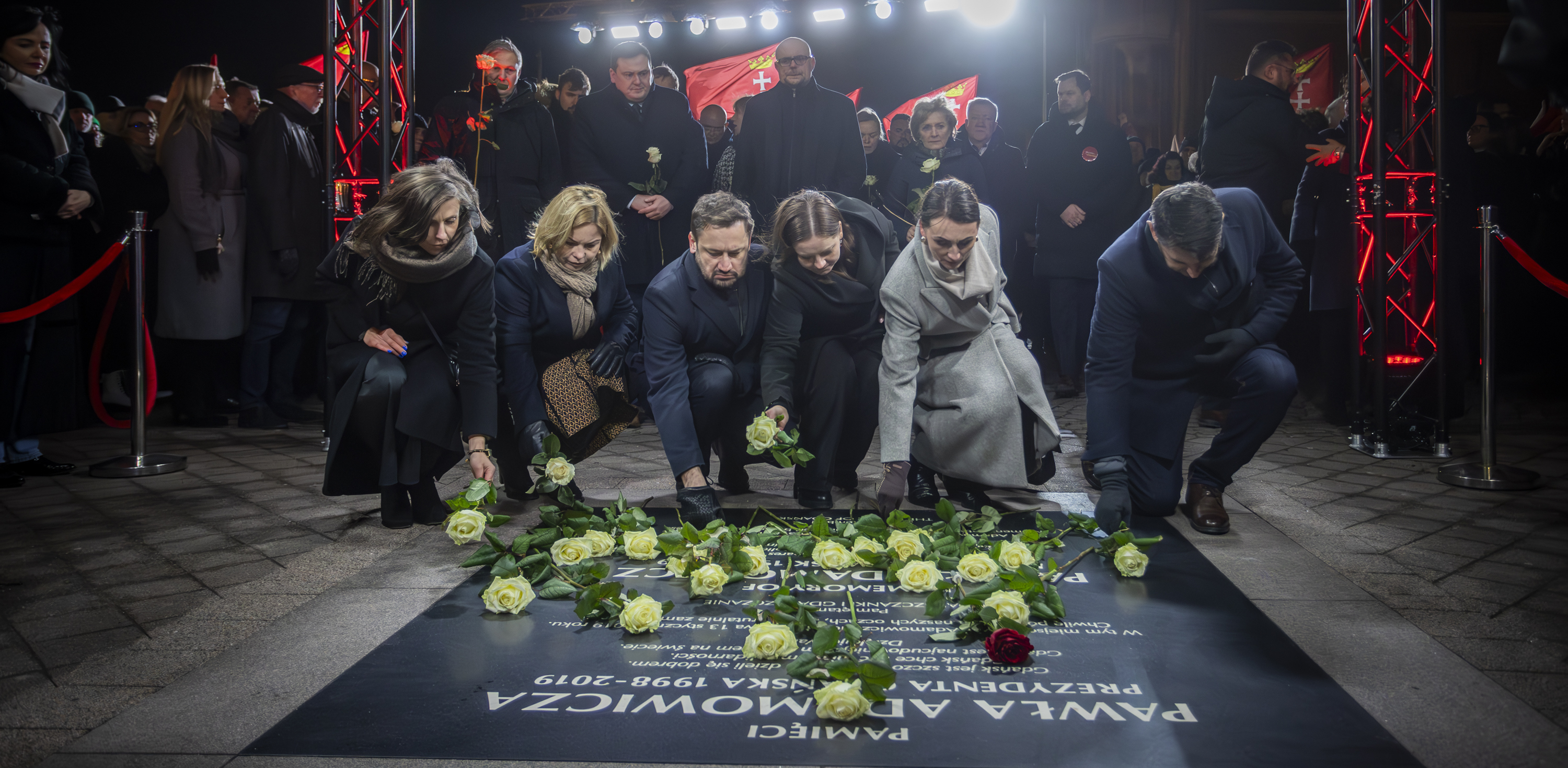 Rocznica śmierci Pawła Adamowicza w 2025 roku (fot. KFP/Krzysztof Mystkowski)