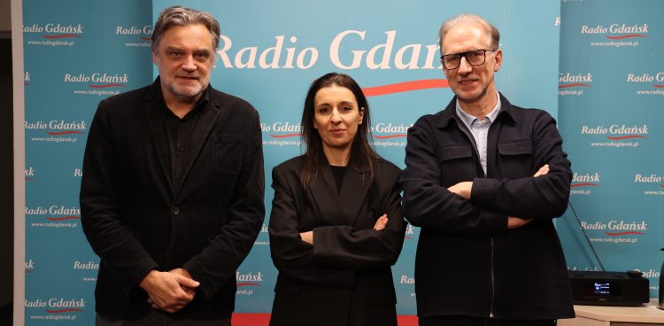 Prof. Krzysztof Kornacki, Anna Kądziela-Grubman i Tomasz Żółtowski (fot. Radio Gdańsk/Martyna Krawcewicz)