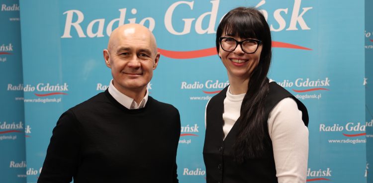 Adam Wojdyło i Marta Pałysiewicz (fot. Radio Gdańsk/Adrian Kasprzycki)