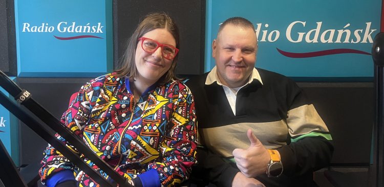 Aleksandra Karnicka i Dariusz Kloskowski (fot. Radio Gdańsk/Joanna Merecka-Łotysz)