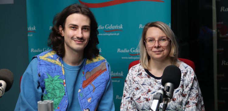 Alicja Morawska-Rubczak i Marek Kamil Kowalski (fot. Radio Gdańsk/Adrian Kasprzycki)
