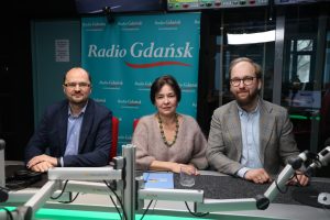 Piotr Meler, Grażyna Czajkowska, Jarosław Zawada (fot. Radio Gdańsk/Michał Pacześniak)