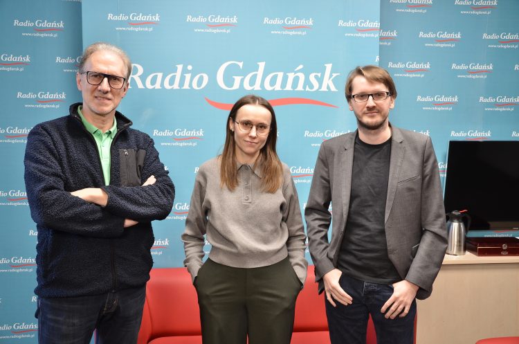 Tomasz Żółtowski, dr Marta Maciejewska, Marcin Mindykowski (fot. Radio Gdańsk)