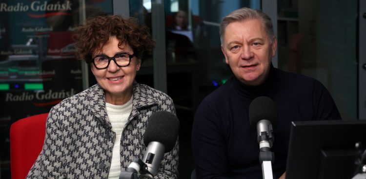 Ewa Sowińska i Roman Walasiński (fot. Radio Gdańsk/Adrian Kasprzycki)