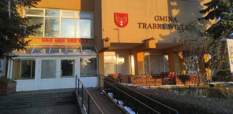 Urząd Gminy Trąbki Wielkie (fot. Radio Gdańsk/Mateusz Czerwiński)