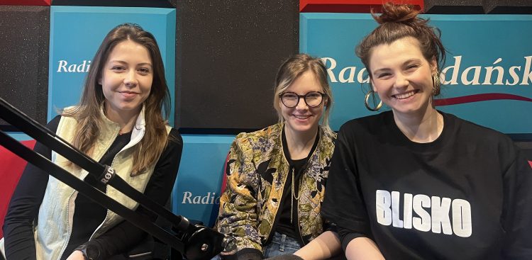 Julita Koper, Agata Koszulińska, Julia Pawlak (Fot. Radio Gdańsk/Joanna Merecka-Łotysz)