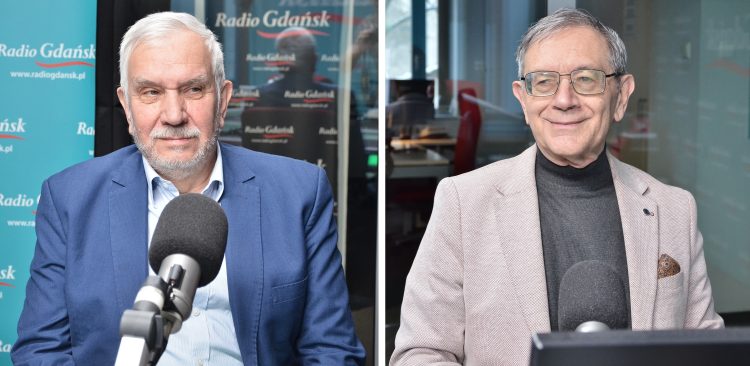 Michał Górski i prof. Marek Grzybowski (Fot. Radio Gdańsk/Artur Maszota)