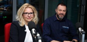 Małgorzata Tobiszewska i Krzysztof Szóstka (fot. Radio Gdańsk/Adrian Kasprzycki)