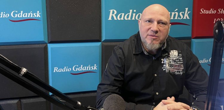 Marcin Treder (fot. Radio Gdańsk/Joanna Merecka-Łotysz)