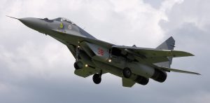 Myśliwiec MiG-29 (Fot. wikimedia commns)