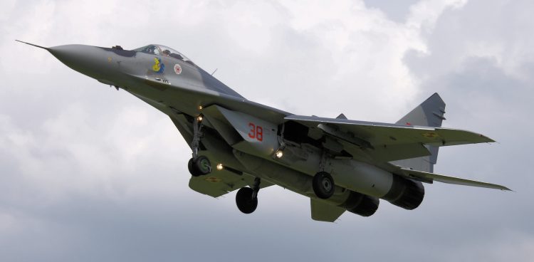 Myśliwiec MiG-29 (Fot. wikimedia commns)