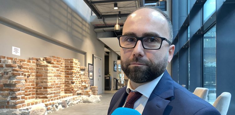 Michał Jamroż (fot. Radio Gdańsk/Kuba Kaługa)