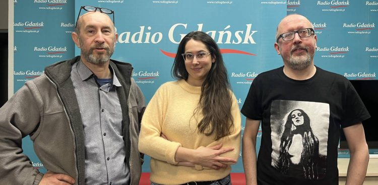 Paweł Baranowski, Agata Olszewska, Wojciech Boros (fot. Radio Gdańsk)