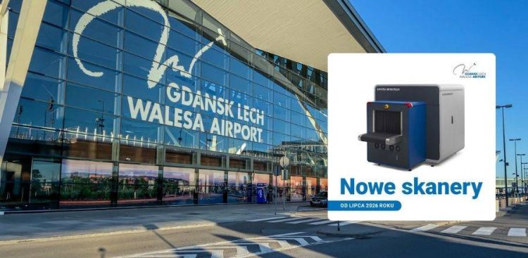 Gdańskie lotnisko kupuje nowe skanery do bagażu (fot. Port Lotniczy Gdańsk im. Lecha Wałęsy)