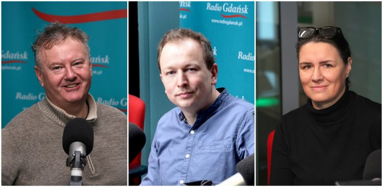Robert Kwiatek, Wojciech Drewka i Karolina Misztal (fot. Radio Gdańsk/Adrian Kasprzycki)